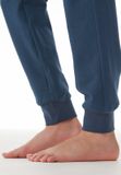 SCHIESSER Pyjama lang Effen Lange mouw Katoen 100% Kinderen 104 Diepblauw