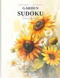 Garden Sudoku for Seniors: Medium Large Print Puzzles for Adults with Beautiful Watercolor Flowers — A Lovely Gift for Gardeners