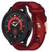 Wigento Samsung Geweven Nylon Band voor Galaxy Watch 6, 5, 4, Normal, Pro, Classic
