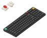 NuPhy Air100 V3 Sans fil Mécanique Clavier, Bluetooth/2,4 GHz/USB-C, disposition QWERTY (Royaume-Uni) - Nebula Dark / Red nano