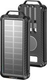 Heko Solar Pulse Solar Powerbank 10000mAh Zwart