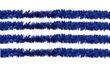 Gerimport Kerstslinger - Blauw - Folie Lametta - 150 x 5 cm - 4 Stuks