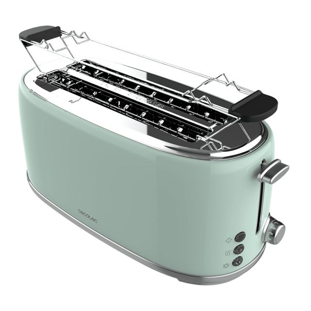 Cecotec 03231 Broodrooster - 4 Snedes - 1630W - Groen