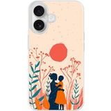 Apple iPhone 16 Souffle de tendresse Verstevigd hoesje met sublimatie bedrukking
