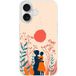 Apple iPhone 16 Souffle de tendresse Verstevigd hoesje met sublimatie bedrukking