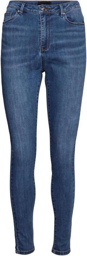 Vero Moda VMSOPHIA HR SKINNY Jeans - Medium Blue Denim - Women's Size XL x L34