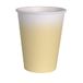 Ciao - FSC composteerbare papieren bekers (250ml), 8 stuks, kanariegeel, 34807