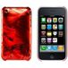 Logotrans Ice Series Hardcase voor Apple iPhone 3G / 3GS rood
