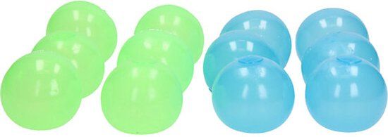 Sticky Stretch Ballen Glow in the Dark - 12 stuks