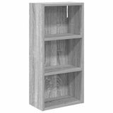 vidaXL Badkamer wandkast Grijze Sonoma 30 x 16 x 62,5 cm
