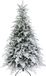 HOMCOM Kunstkerstboom 180 cm met sneeuw