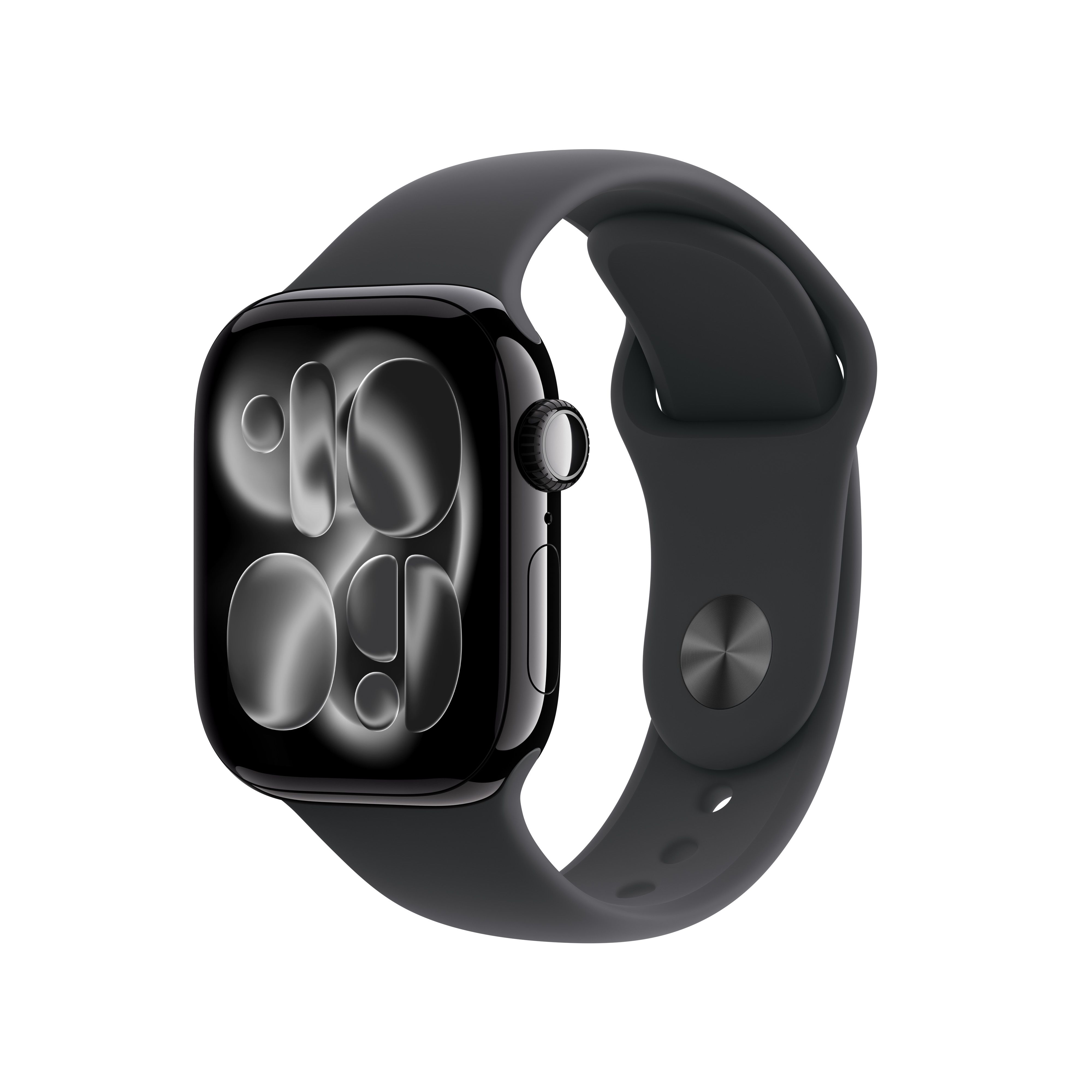 Apple Watch Series 11 OLED 42 mm Digital Smartwatch - Black