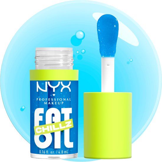 NYX PROFESSIONAL MAKEUP Fat Oil Chillz Lippenbalsem Polar Peppermint