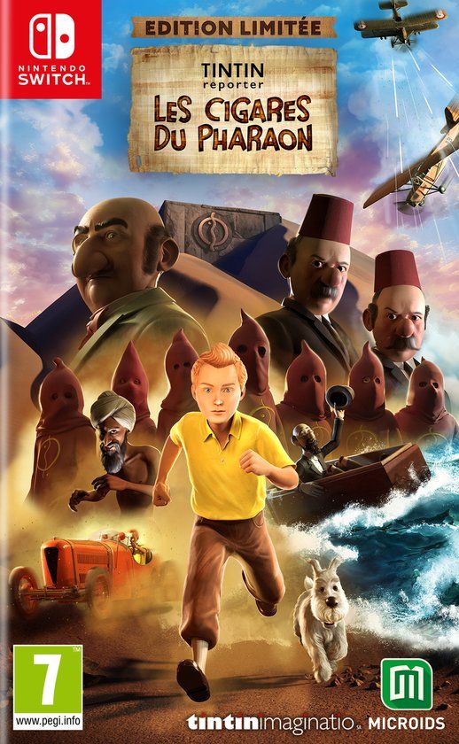 Mindscape Tintin Reporter: Les Cigares du pharaon - Limited Edition - Nintendo Switch