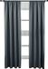 Bolt Edge Gordijnen - Donkergrijs - Fluweel - Verduisterend - 117x138 cm - Set van 2