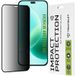 Techsuit Film de protection d'écran Privacy pour Honor 400 Lite / X8c / X8b, Verre Trempé, Collage Complet, 111D