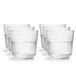 Royal Leerdam Drinkglazen Rayo - 18x stuks - glas - 270 ml - waterglazen - 8 x 8 cm - met design motief