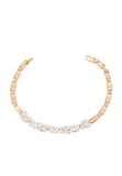 NAEMI Armband 14 karaat goud Ros 17 cm