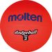 Molten Dodgeball 2, Rood, Buitenspeelbal, Rubber