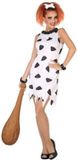 Atosa Holbewoonster Wilma kostuum - dames - verkleedkleding - cavewoman jurk - Carnavalskleding 34-36