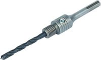 wolfcraft - opspandoorn SDS-plus met centreerboor, voor boorkronen met een diamantcoating - 76 mm
