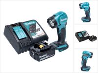Makita DEADML 815 RT1 LED-accu-handlamp 14,4 - 18 V 160 lm + 1x accu 5,0 Ah + oplader