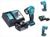 Makita DEADML 815 RT1 LED-accu-handlamp 14,4 - 18 V 160 lm + 1x accu 5,0 Ah + oplader
