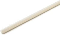 RS PRO Nylon ronde staaf, wit, nylon, Ø 10 mm x 1 m 1,14 g/cm³, verpakking van 5 stuks