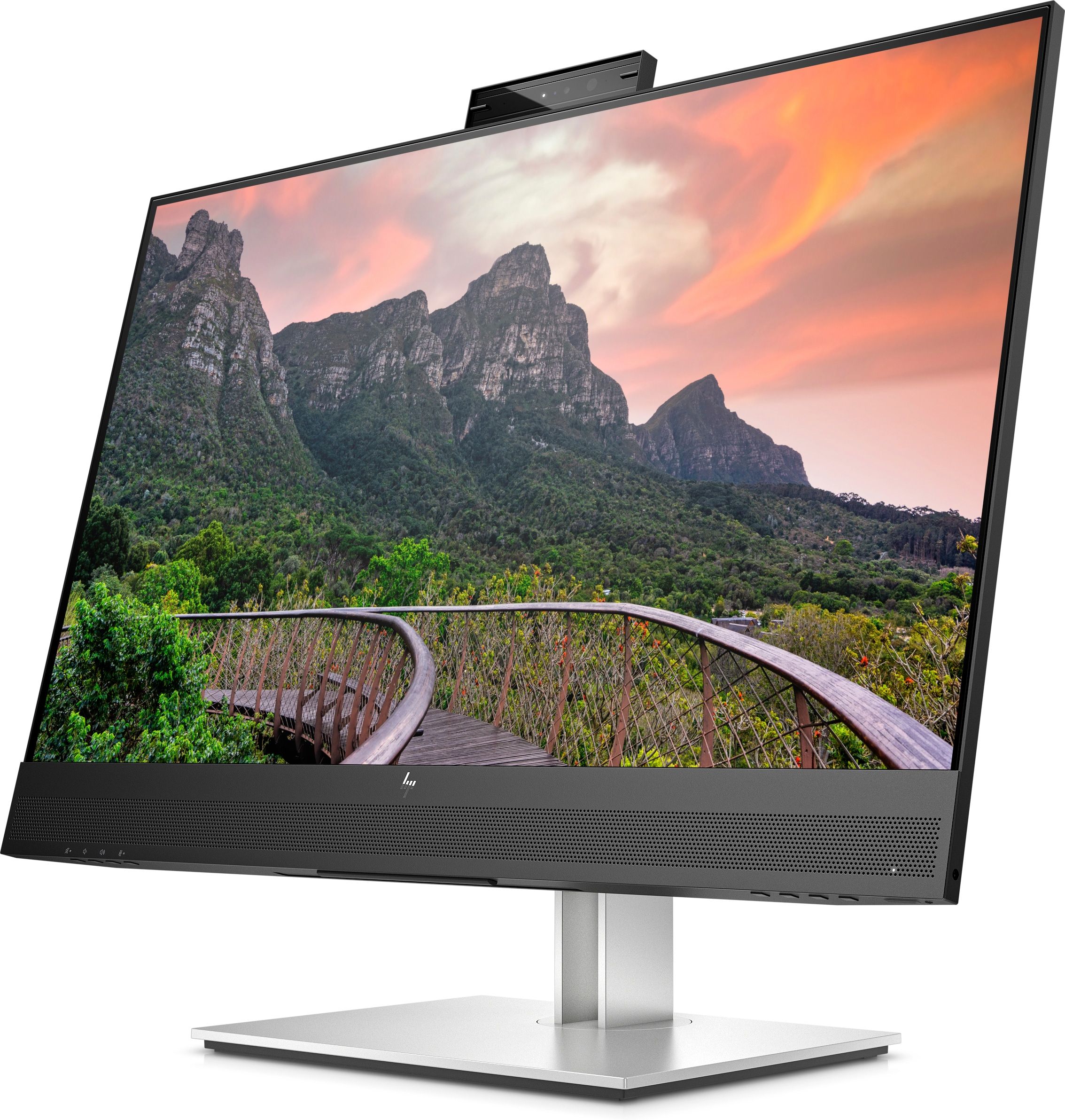 HP E-Series E27m G4 - 27" QHD Monitor with Webcam
