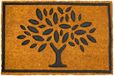 Merkloos Relaxdays Deurmat Kokos - Levensboom - 60x40 cm - Antislip