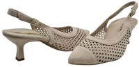 Paul Green pump beige suède – elegante slingback met hak
