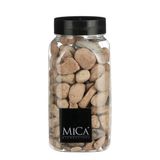 Mica Decorations Decoratie Stenen - 650 ml - Bruin