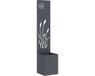vidaXL Privacy Screen Fretwork Anthracite 32 x 32 x 150 cm