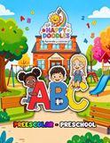 Happy Doodles ABC: Libro de colorear y actividades Bilingüe para niños.
