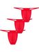 Hom G-string Plumes 3-pack rood