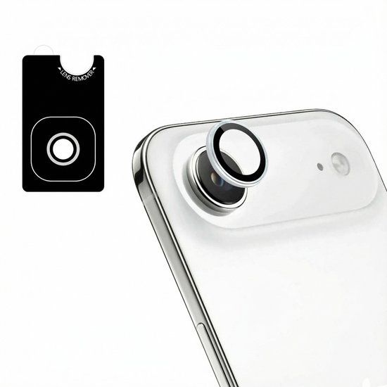 imoshion Camera Lens Protector - Geschikt voor Apple iPhone Air - 2 Pack - Zilver