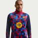 Nike FC Barcelone Maillot d'Entraînement Dri-FIT Strike - Bordeaux/Bleu/Jaune - X-Large