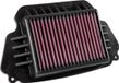 K&N vervangingsfilter passend voor Honda CB650F, CBR650F 2014-2016 (HA-6414)