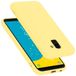 Cadorabo Samsung Galaxy J6 2018 Hoesje LIQUID GEEL