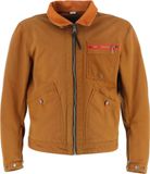 Helstons James Cotton Motorfiets textieljas - Bruin - Maat M