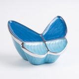 Urn Store Smulders Verhuur & Handelsonderneming B.V. Vlinder Urn Groot 2 liter Blauw