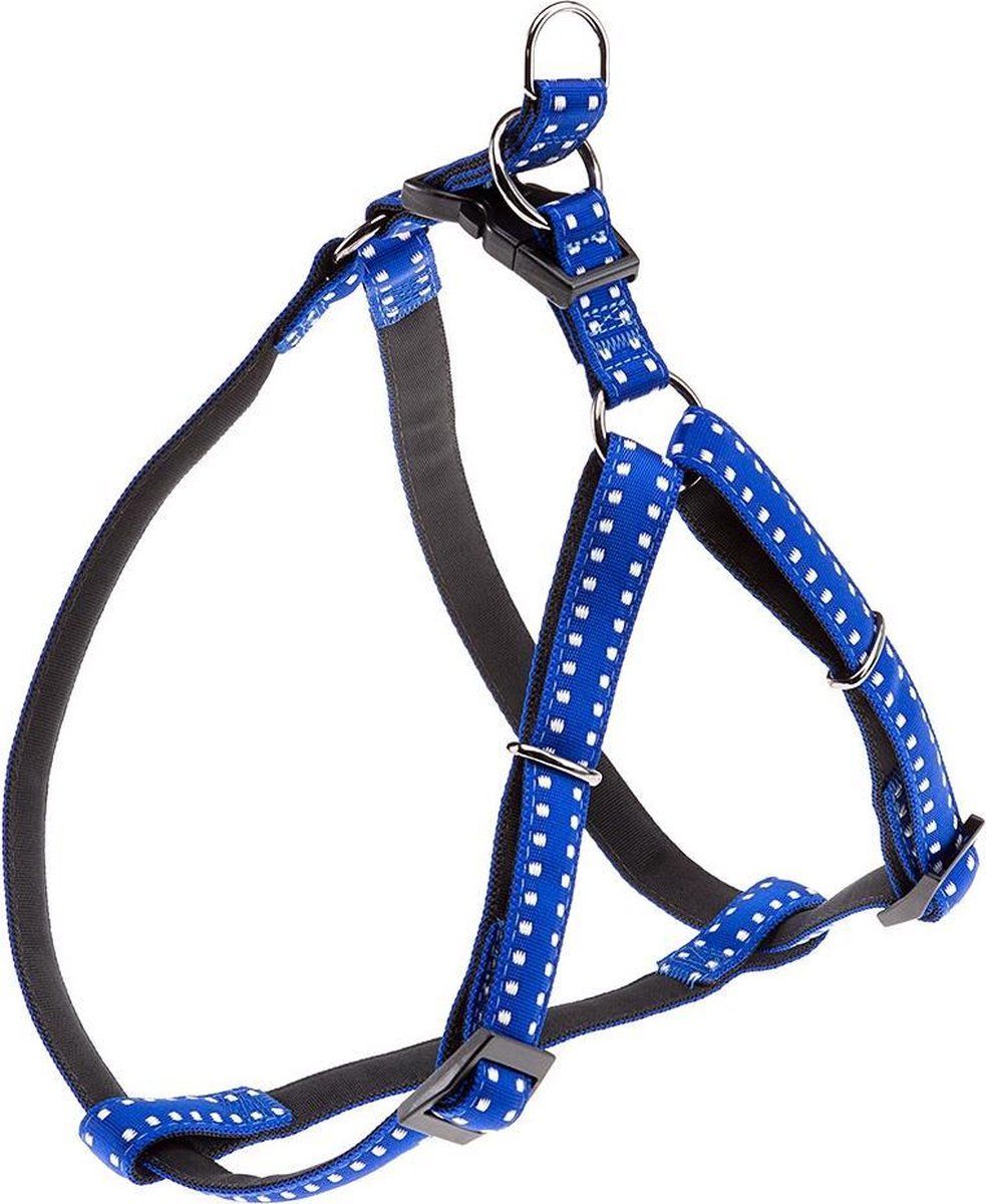Ferplast Cricket Hondentuigje - 62 tot 90 cm - Nylon - Blauw