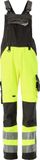 Mascot Safe Supreme salopette américaine avec poches genoux 15569-860 - jaune fluo/gris anthracite foncé - C46 - 90