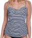 Sunflair Dames tankini set Basic zwart/wit gestreept 90D