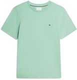 Tommy Hilfiger Heren T-shirt Katoen Ronde Hals Korte Mouw Groen