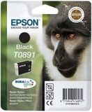 Epson T0891 inktpatroon, zwart - Aap
