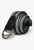 Superdry Heritage Stripe Webbing Riem Blauw