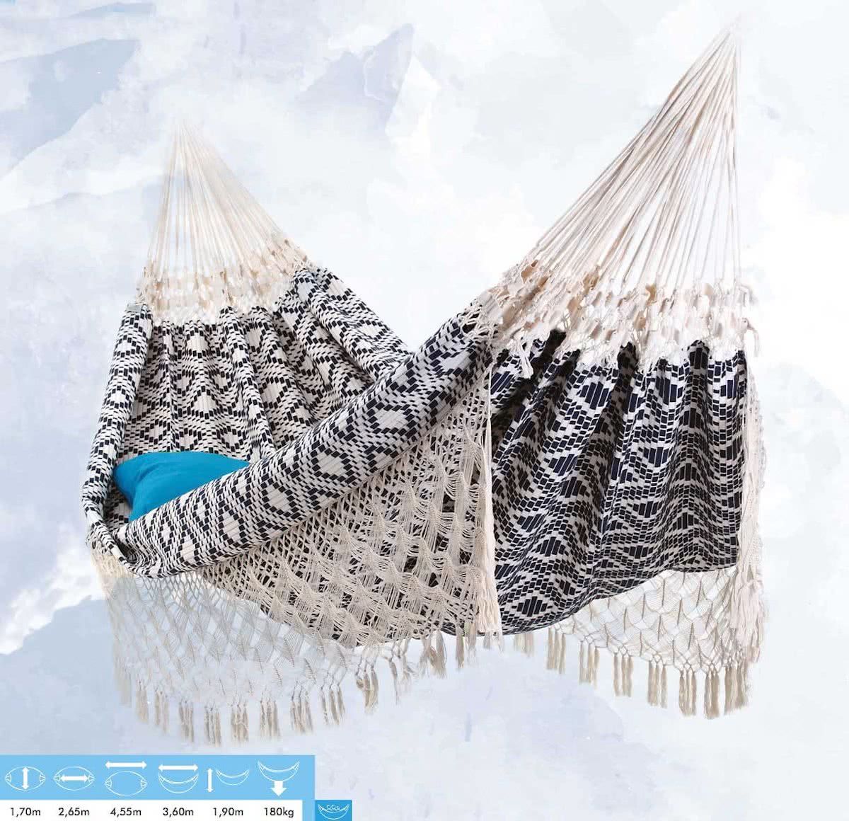 Denana Hangmat XXL Jacquard Blue - EAN: 0641243075495