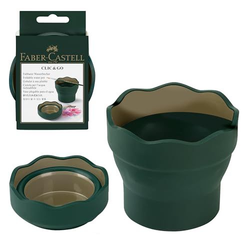 Faber-Castell 181520 - Waterbeker CLIC & GO, groen