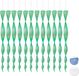 Relaxdays Vogelverschrikker Spiraal, 12 Stuks, Reflecterend, 40 cm, Groen